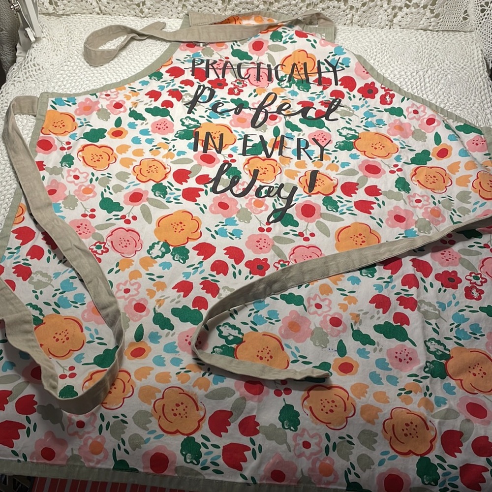 “Practically Perfect in EVERY WAY!” Cotton Apron